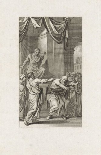 Biblical prints, 12 pieces. After J. Buys