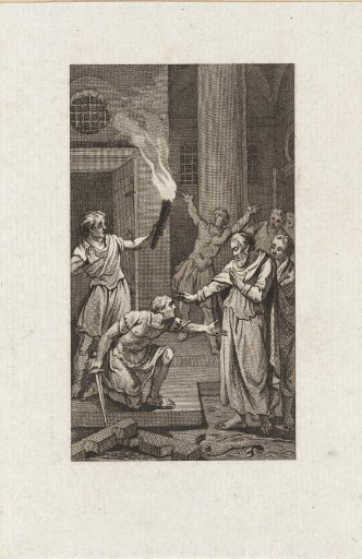 Paul freed from his chains by an earthquake