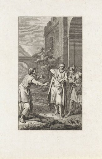 Ahab shows remorse after the curse of Elijah