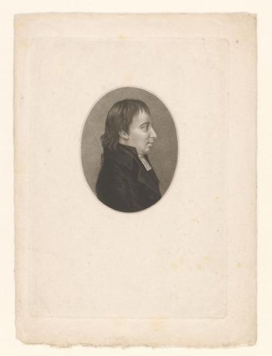 Portrait of an Unknown Preacher in Profile
