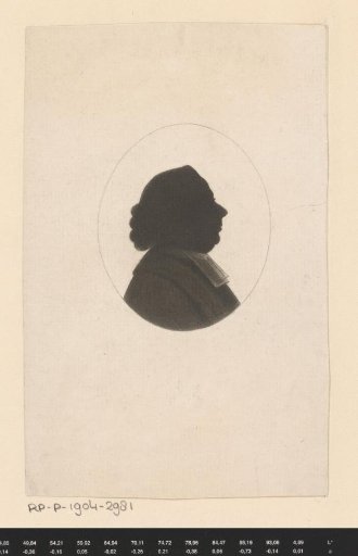 Silhouette Portrait of Samuel Eschauzier