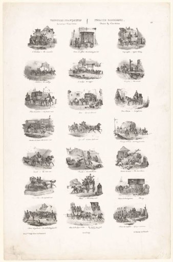 21 scenes of various vehicles