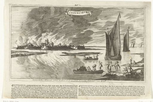 Fire of Crèvecoeur, 1673