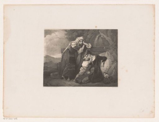 Italian Women and a Child at a Fountain