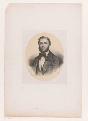 Portrait of H. de Booy