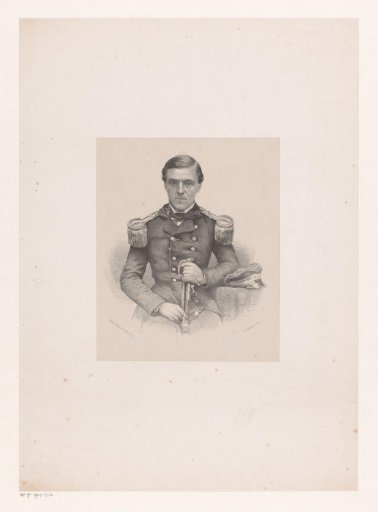 Portrait of an unknown naval officer