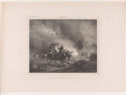 Attacking Soldiers on Horseback
