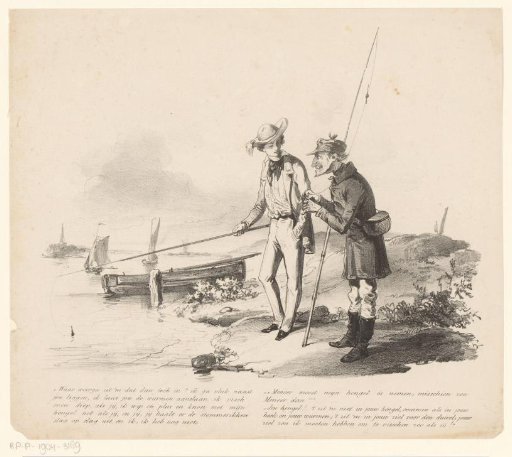 Young Fisherman and Old Man