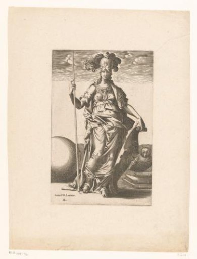 Minerva (Pallas Athena) in Armor