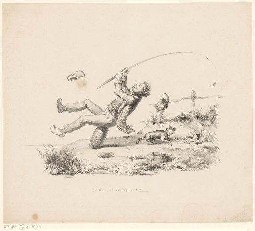 Fisherman Falling Backwards