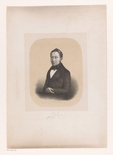 Portrait of Johannes Cornelis de Jonge