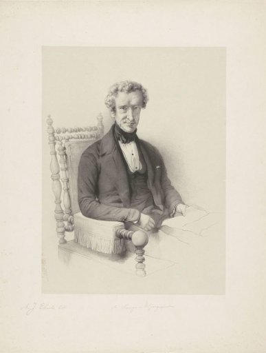 Portrait of Cornelis Johan de Lange van Wijngaarden