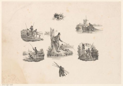Five Scenes with Fishermen
