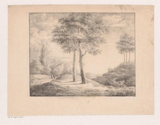 Landscape with Two Trees in the Middle