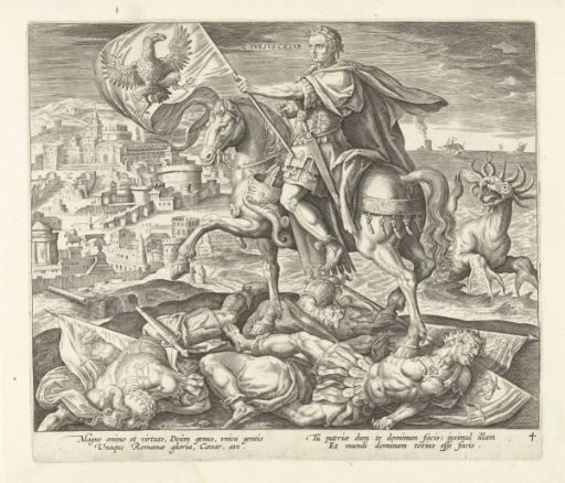 Julius Caesar as the Fourth King from the Vision of Daniel