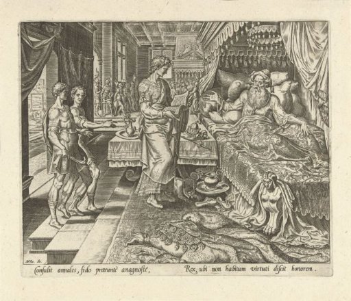 Ahasuerus Has the Chronicles Read to Him