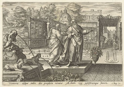 Elijah Foretells to King Ahab That There Will Be a Drought