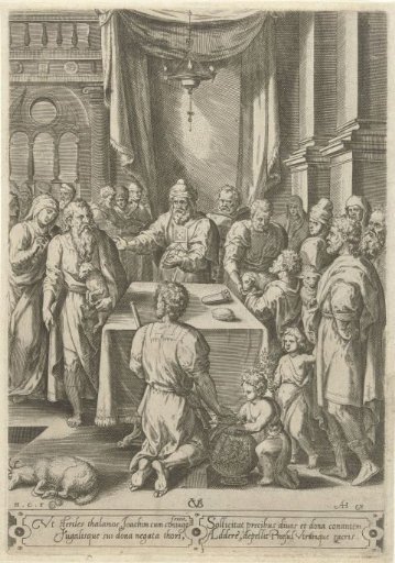 Joachim and Anna in the Temple