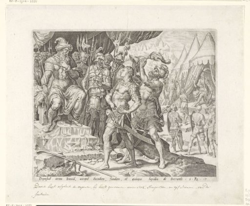 David Receives the Armor