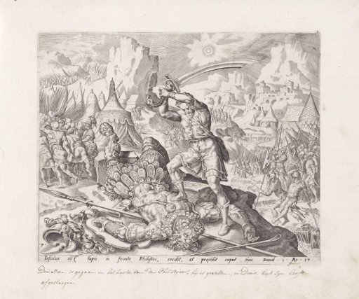David Beheads Goliath