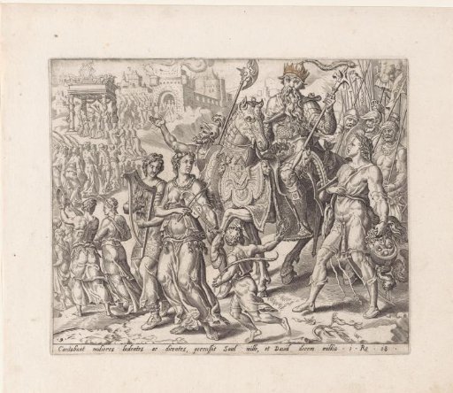 Triumphant David with the Head of Goliath