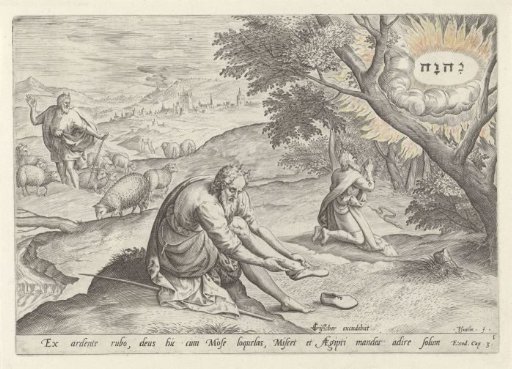 God Appears to Moses in the Burning Bush