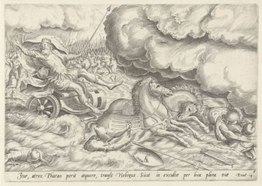Destruction of the Egyptian army in the Red Sea