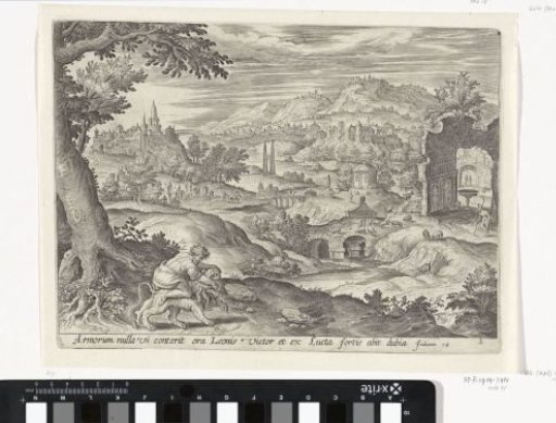 Samson kills the lion