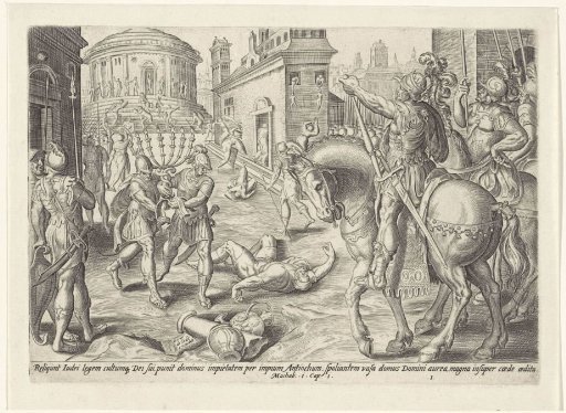 Antiochus Epiphanes Plunders the Temple of Jerusalem