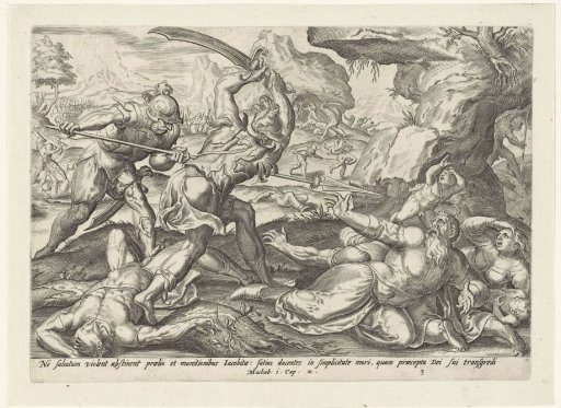 Army of Antiochus Epiphanes Kills Israelites