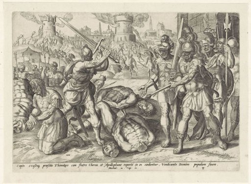 Death of Timotheus, Chereas, and Apollophanes