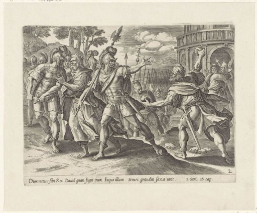 Shimei curses King David