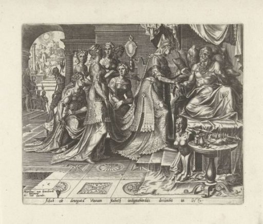 Jezebel Promises King Ahab to Obtain Naboth's Vineyard