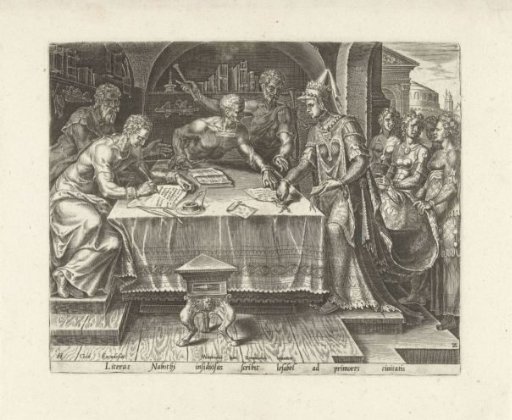 Jezebel Sends Letters to the Elders and Notables