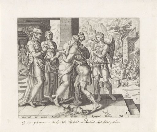 Raguel Welcomes Tobias