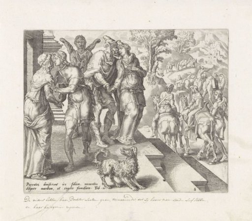 The Departure of Tobias and Sara