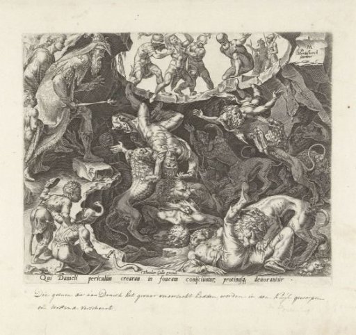 Cyrus has Daniel's enemies thrown into the lions' den