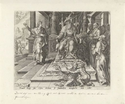 Daniel refuses to worship the god Bel