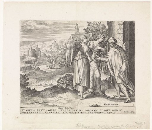 Lot and the Two Angels
