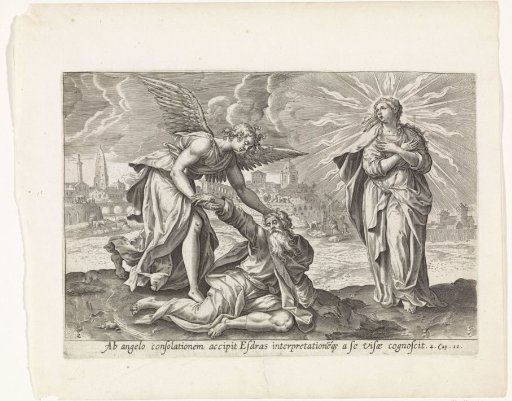 Second Vision of Ezra: Ezra Comforted by the Angel