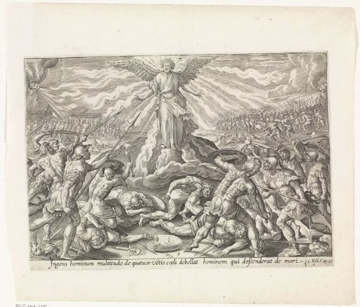 Third Vision of Ezra: The Multitude Fights the Man from the Sea
