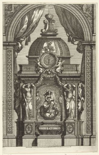 Tabernacle with a Painting of the Holy Virgin and Christ