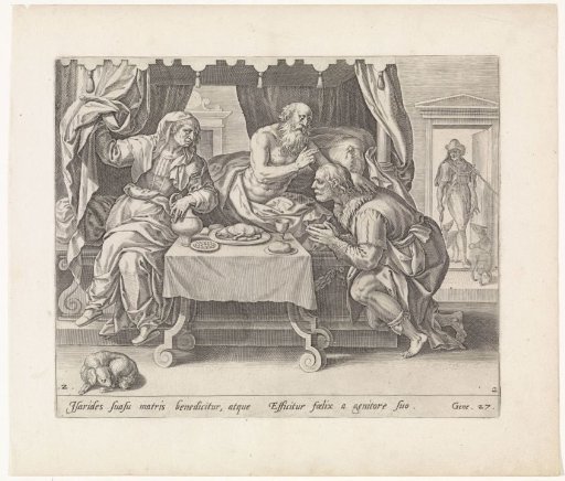 Isaac Blesses Jacob