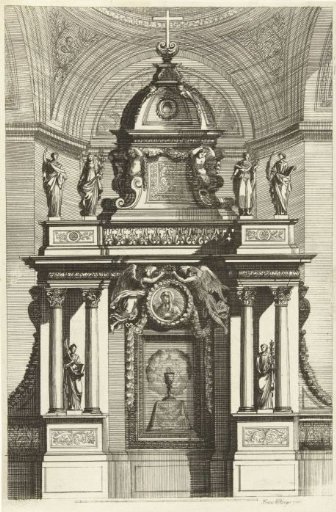 Tabernacle with chalice and host