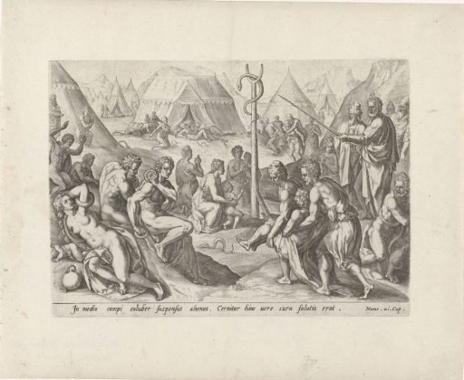 The Setting Up of the Brazen Serpent