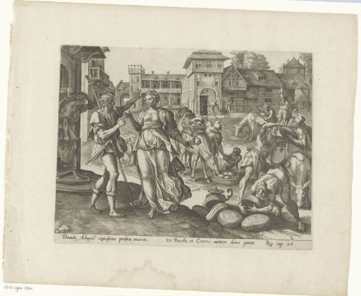 Abigail Gathers Food