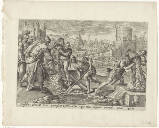 Hezekiah Closes the Springs Outside Jerusalem