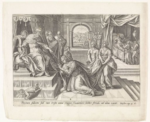 Esther before Ahasuerus