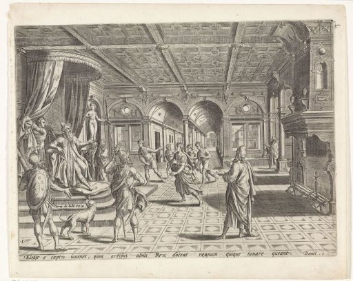 Daniel before King Nebuchadnezzar