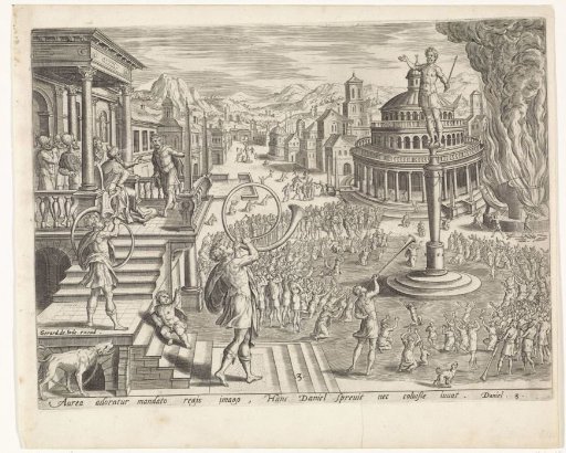 King Nebuchadnezzar and the Adoration of the Golden Image
